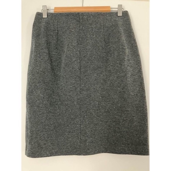 Old Navy charcoal grey stretch pencil skirt - Picture 2 of 4